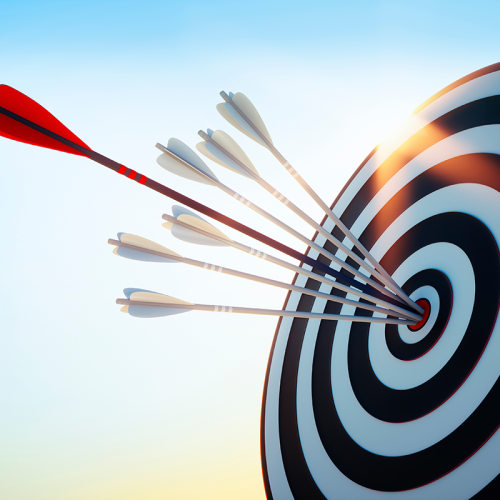 financial target hit